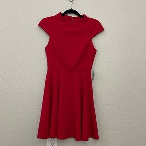 Juniors size 5 true red dress new with tags. Open back. Perfect for summer!